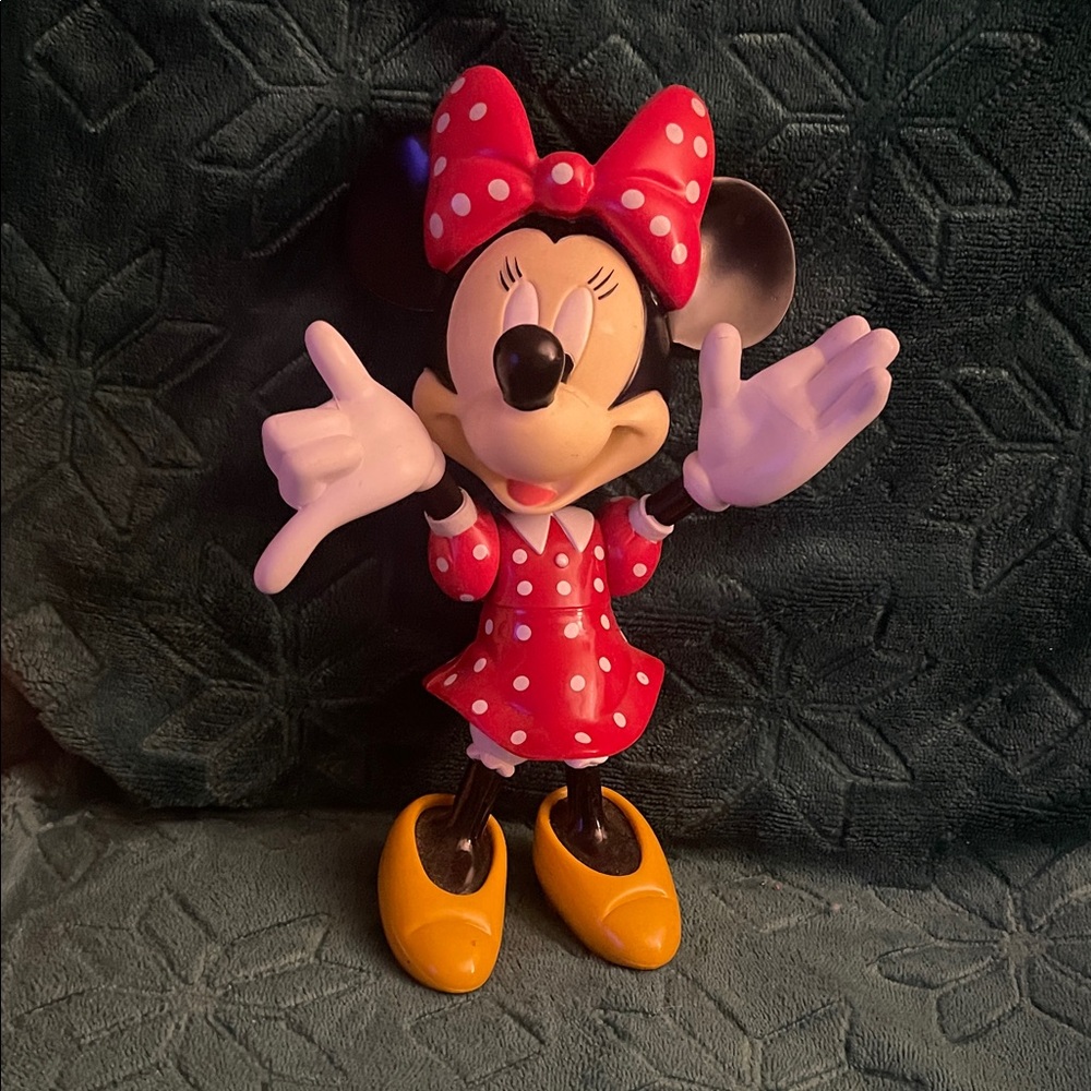 Disney Minnie Mouse Red and Yellow Stuffed Animal
